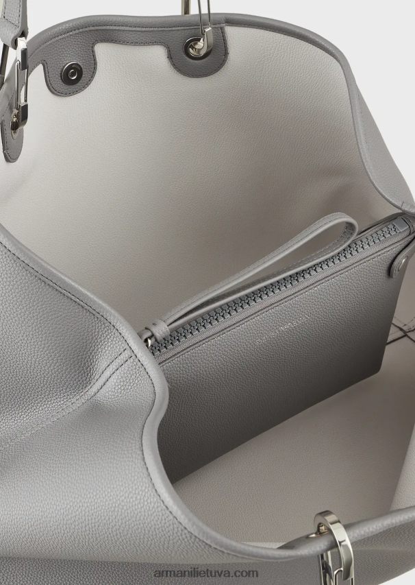 moterys pilka Armani didelis myea pirkėjo krepšys su elnio raštu 02482X690