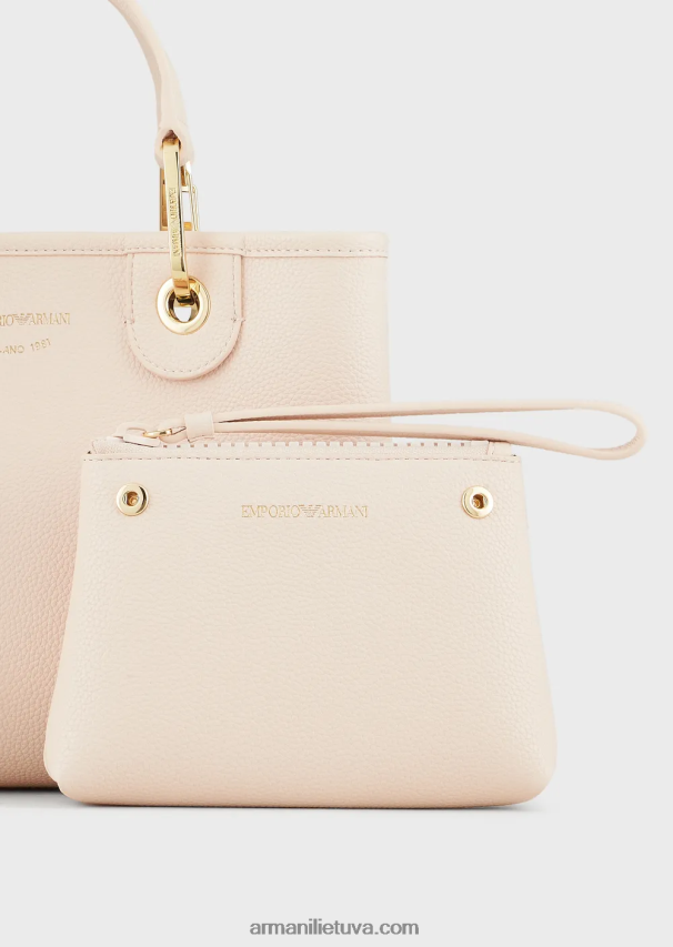 moterys pudra rausva Armani myea maišelis mažas pirkėjo krepšys su elnio raštu 02482X657