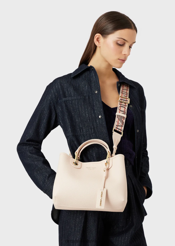 moterys pudra rausva Armani myea maišelis mažas pirkėjo krepšys su elnio raštu 02482X657