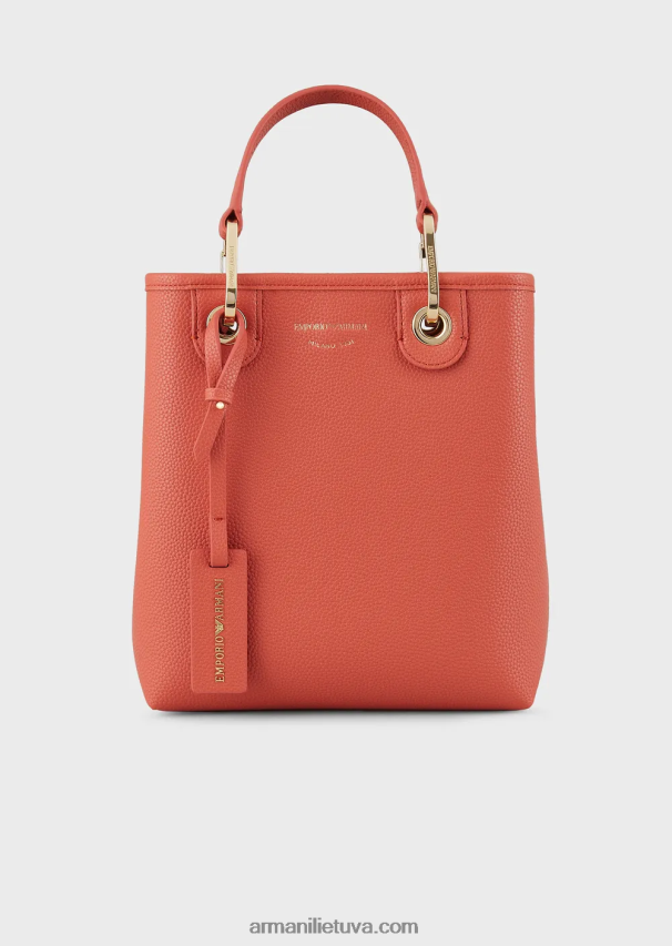 moterys rudas Armani elnio rašto myea vertikalus pirkėjo krepšys 02482X693