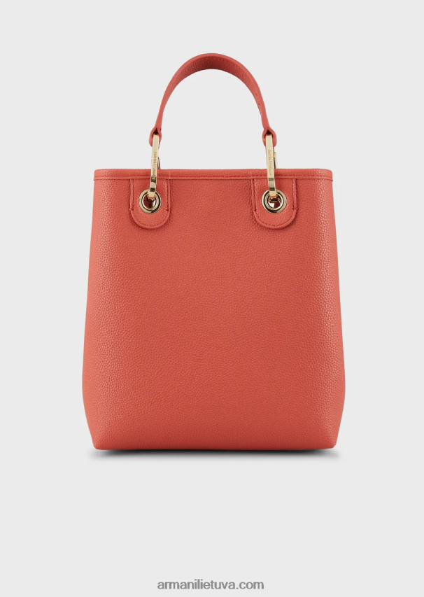 moterys rudas Armani elnio rašto myea vertikalus pirkėjo krepšys 02482X693