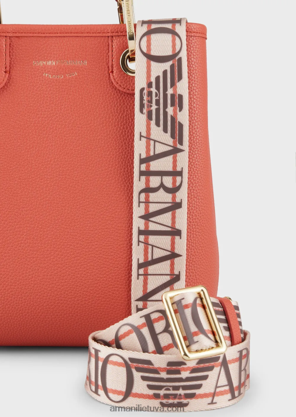 moterys rudas Armani elnio rašto myea vertikalus pirkėjo krepšys 02482X693