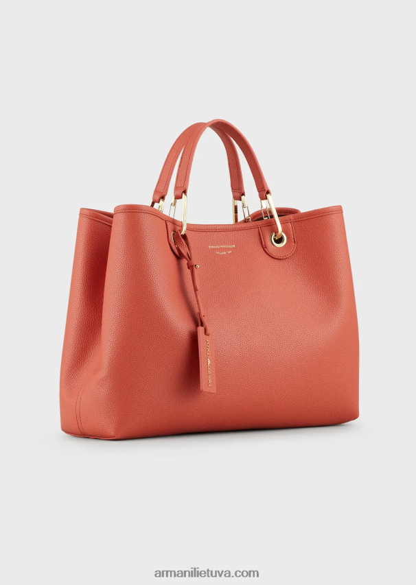 moterys rudas Armani vidutinio myea pirkėjo krepšys su elnio raštu 02482X676