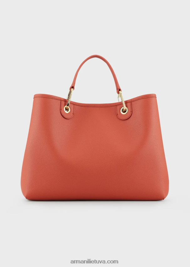 moterys rudas Armani vidutinio myea pirkėjo krepšys su elnio raštu 02482X676