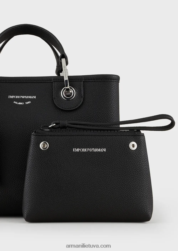 moterys tamsiai mėlyna Armani myea maišelis mažas pirkėjo krepšys su elnio raštu 02482X663