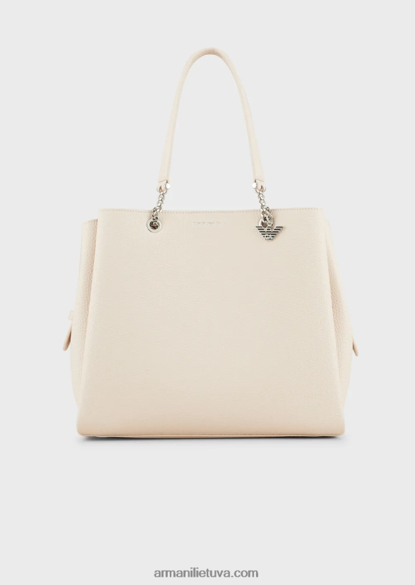 moterysArmani palmellato odos efekto pirkėjo krepšys su erelio žavesiu 02482X731