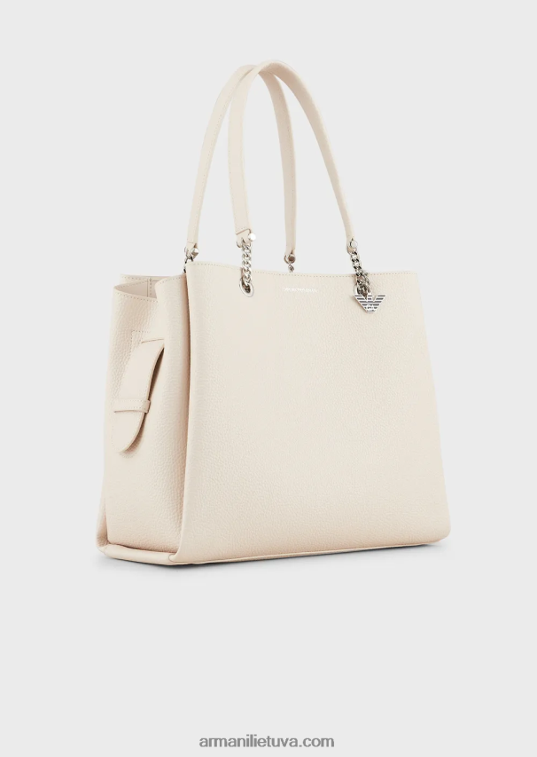 moterysArmani palmellato odos efekto pirkėjo krepšys su erelio žavesiu 02482X731