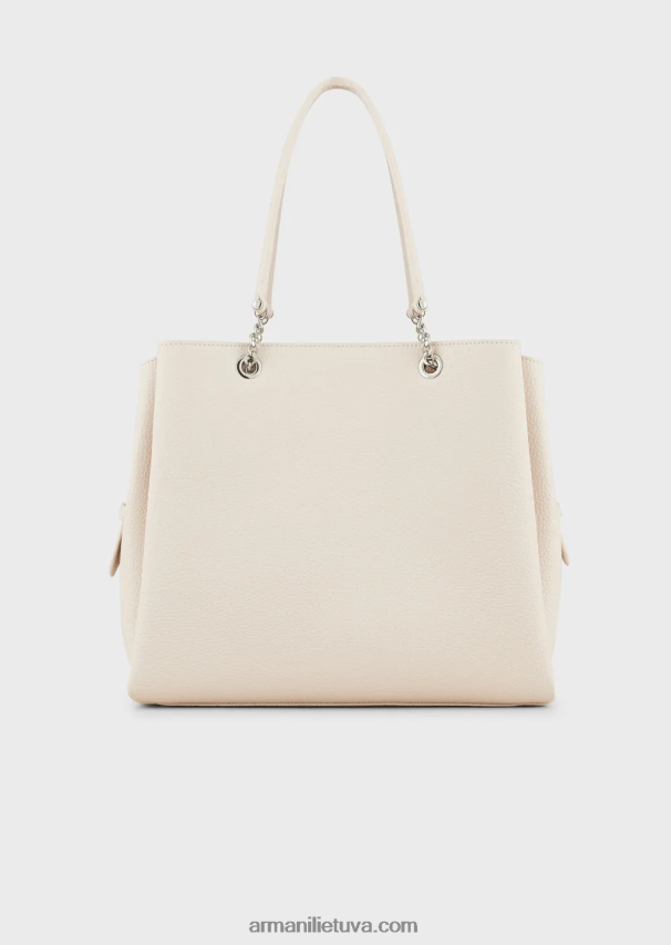 moterysArmani palmellato odos efekto pirkėjo krepšys su erelio žavesiu 02482X731