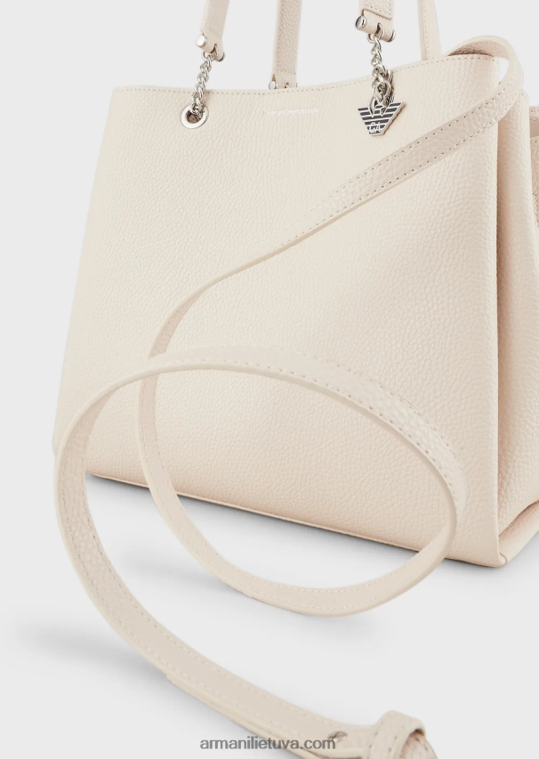 moterysArmani palmellato odos efekto pirkėjo krepšys su erelio žavesiu 02482X731