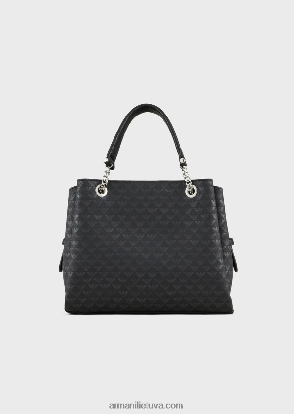 moterys modelis Armani visa erelio rankinė su erelio žavesiu 02482X733