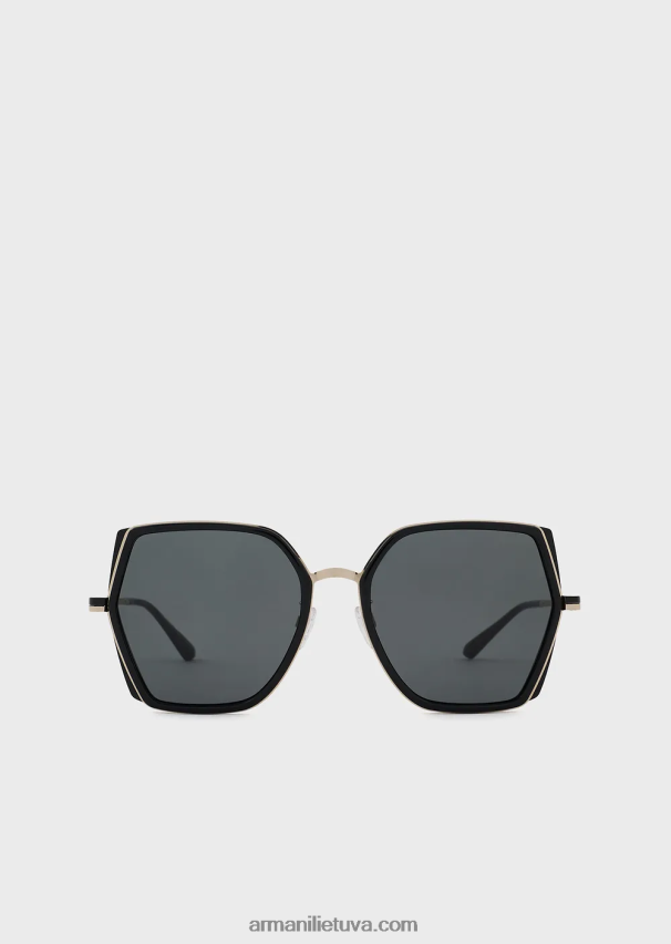 moterys modelis Armani kvadratiniai dideli akiniai nuo saulės 02482X964