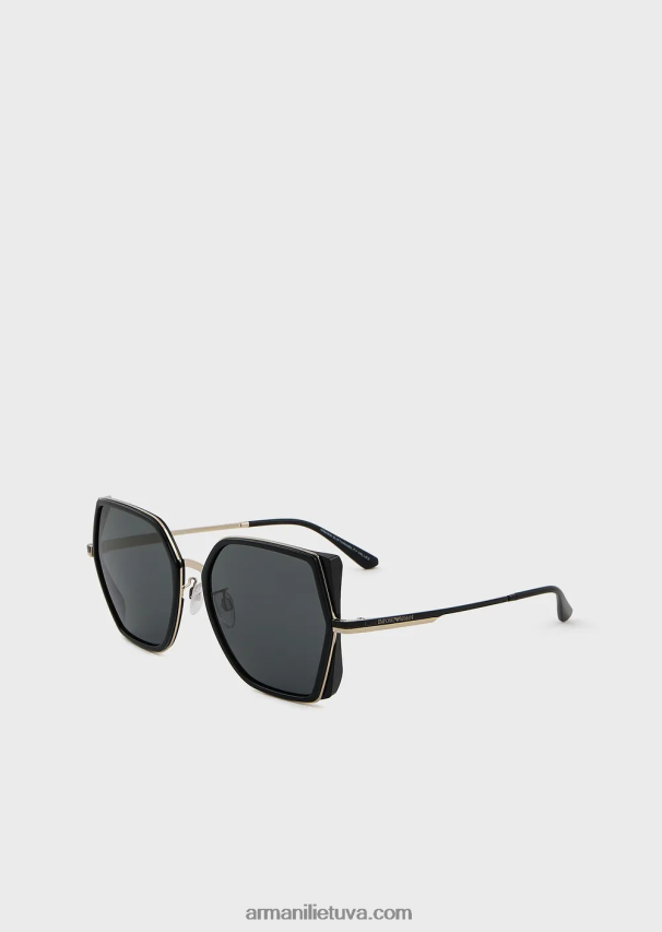 moterys modelis Armani kvadratiniai dideli akiniai nuo saulės 02482X964