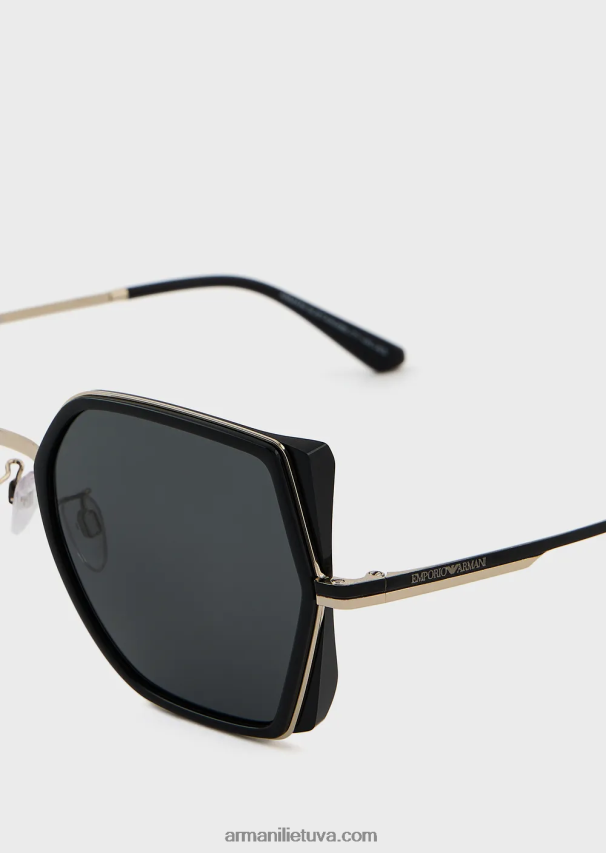 moterys modelis Armani kvadratiniai dideli akiniai nuo saulės 02482X964