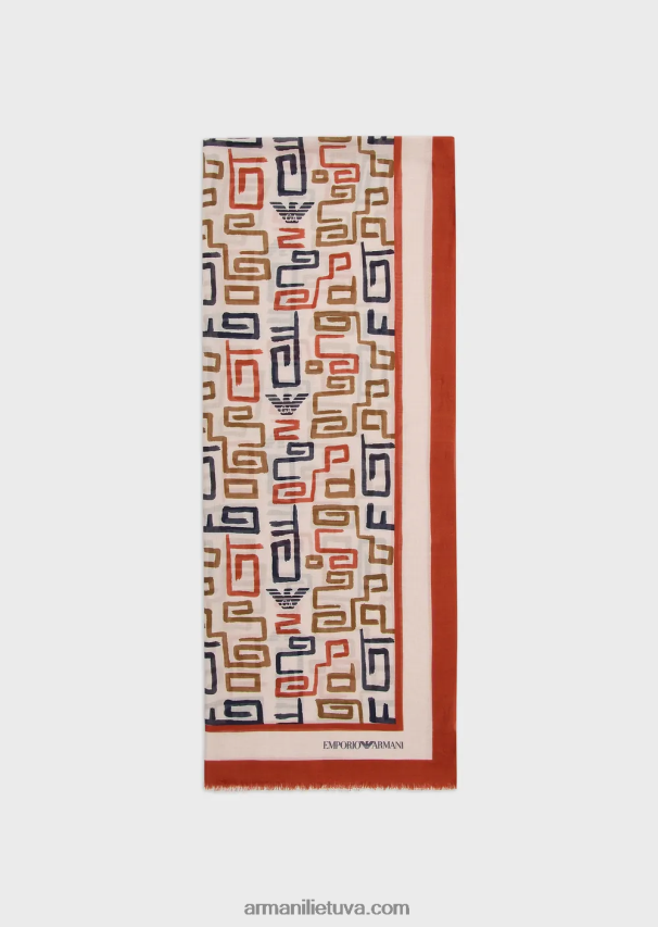 moterys spausdinti Armani tvarios kolekcijos modalinė pavogta 02482X870