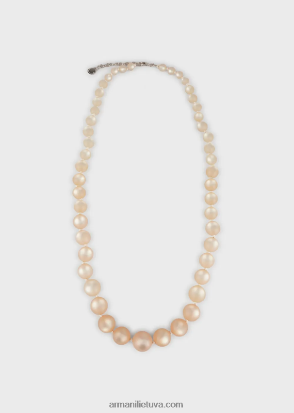 moterysArmani ilgas vėrinys su perlų efekto sferomis 02482X859