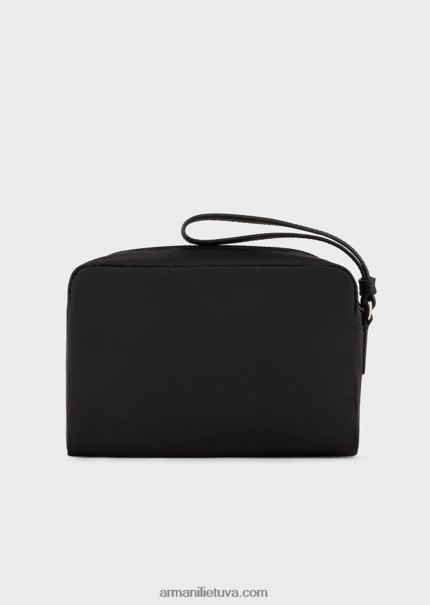 moterysArmani Kelionių reikmenų maža skalbimo krepšys iš perdirbto nailono 02482X910