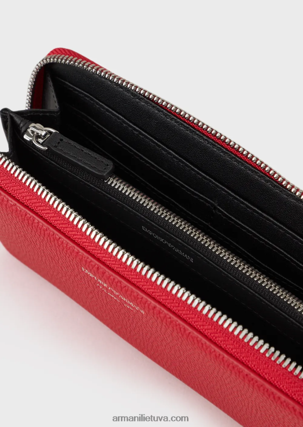 moterysArmani elnio raštų myea piniginė su užtrauktuku 02482X884
