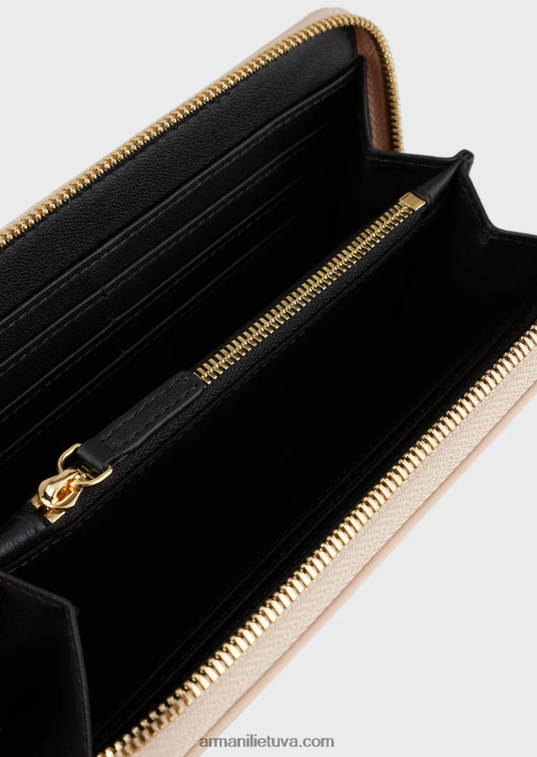 moterys nuogas Armani elnio raštų myea piniginė su užtrauktuku 02482X902