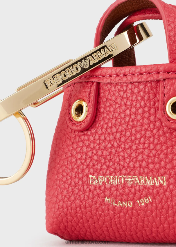 moterys raudona Armani elnio atspaudo mikro myea maišelio žavesys 02482X898