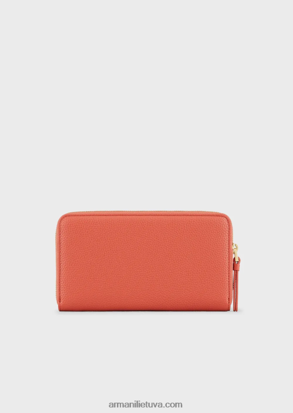 moterys rudas Armani elnio raštų myea piniginė su užtrauktuku 02482X901
