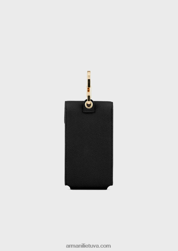 moterys juodas Armani elnio rašto myea telefono dėklas 02482X882