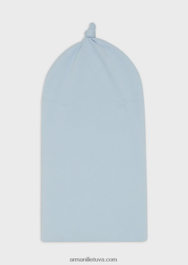 berniukasArmani Pique-jersey miegmaišis su firminio logotipo siuvinėjimu 02482X2695