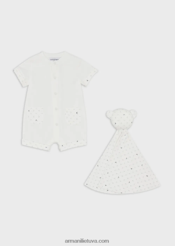 berniukasArmani šliaužtinukas ir apsauginės antklodės dovanų rinkinys 02482X2723