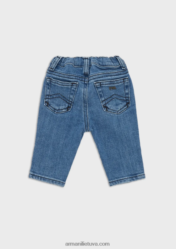 berniukas džinsinio audinio Armani j09 džinsiniai džinsai 02482X2736