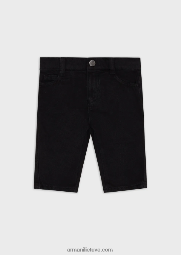 berniukas tamsiai mėlyna Armani j75 drabužiais dažyti bull džinsai 02482X2710