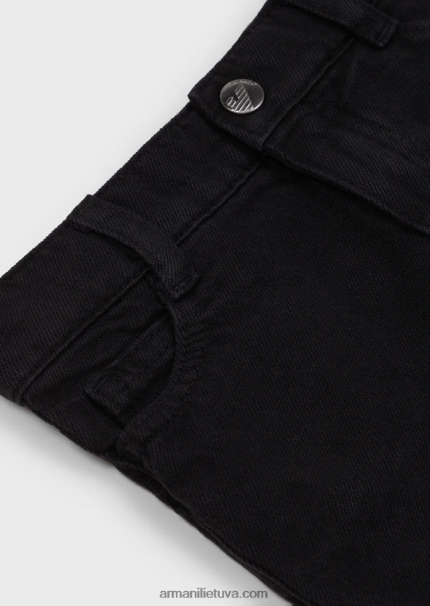 berniukas tamsiai mėlyna Armani j75 drabužiais dažyti bull džinsai 02482X2710