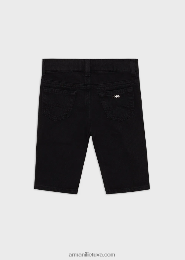 berniukas tamsiai mėlyna Armani j75 drabužiais dažyti bull džinsai 02482X2710