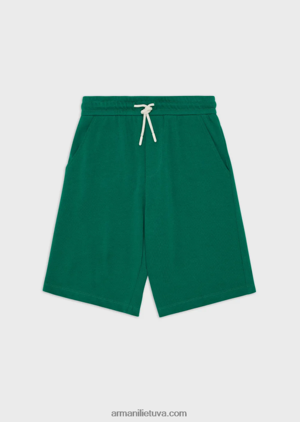 berniukasArmani tvarios kolekcijos ekologiški džersio šortai 02482X2443