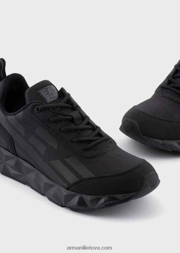 berniukas juodas Armani Ultimate c2 kombat junior sportbačiai 02482X2483