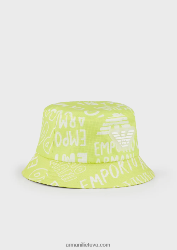 berniukasArmani nailoninė skrybėlė su užrašu „ea crew“. 02482X2503