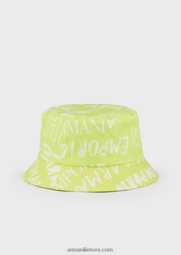 berniukasArmani nailoninė skrybėlė su užrašu „ea crew“. 02482X2503