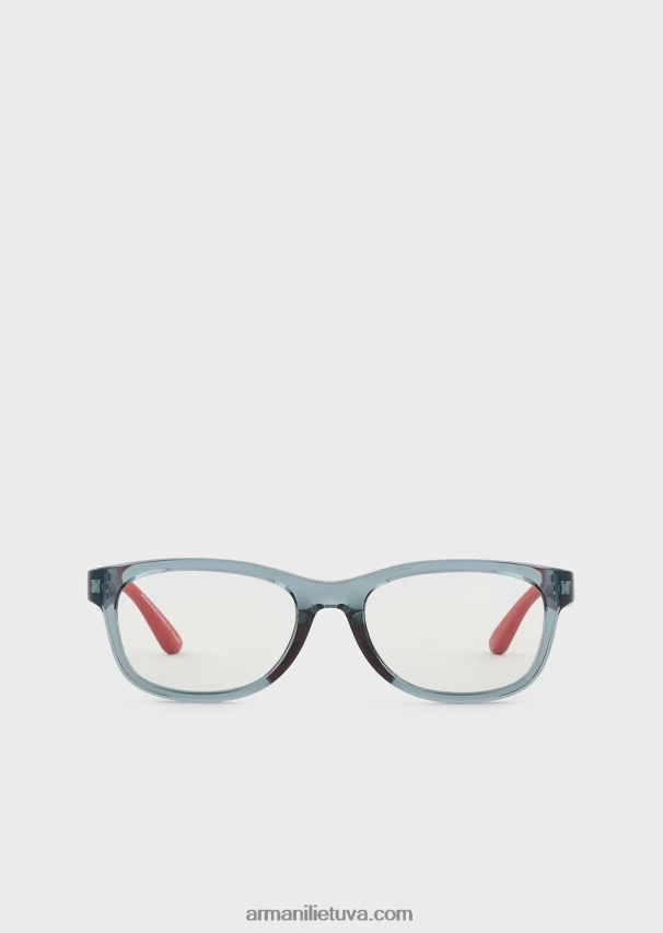 berniukasArmani pagalvės formos vaikiški akiniai 02482X2531