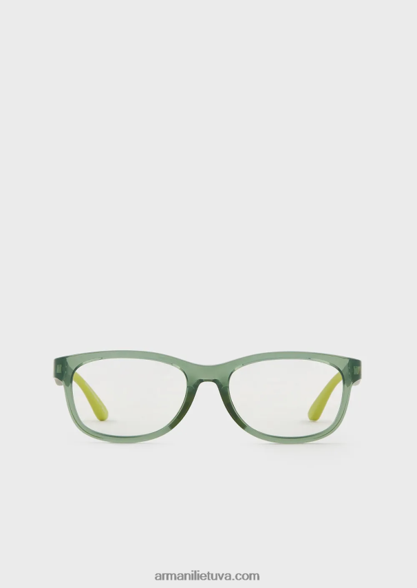 berniukasArmani pagalvės formos vaikiški akiniai 02482X2536