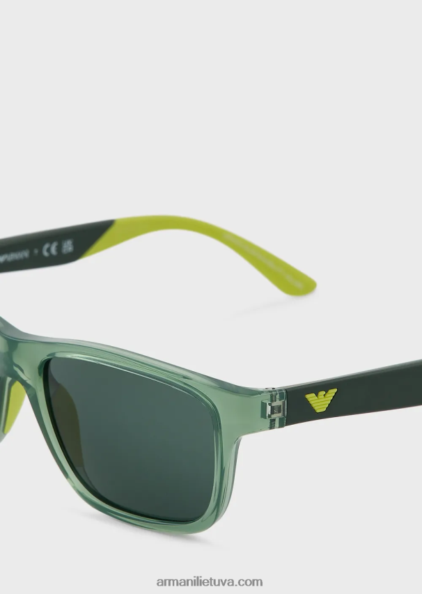 berniukasArmani vaikiški pagalvės formos akiniai nuo saulės 02482X2525