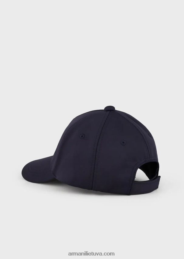 berniukas tamsiai mėlyna Armani beisbolo kepuraitė su įspaustu logotipu 02482X2487