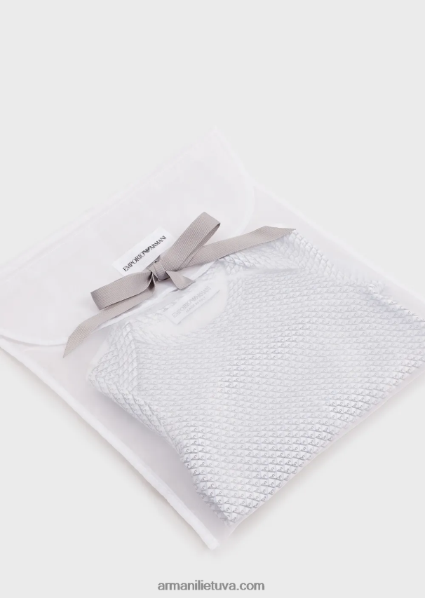 merginaArmani dovanų rinkinys iš dviejų kombinezonų su visapusišku op-art ereliu 02482X2634