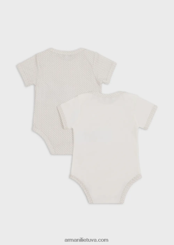 merginaArmani dovanų rinkinys iš dviejų kombinezonų su visapusišku op-art ereliu 02482X2635