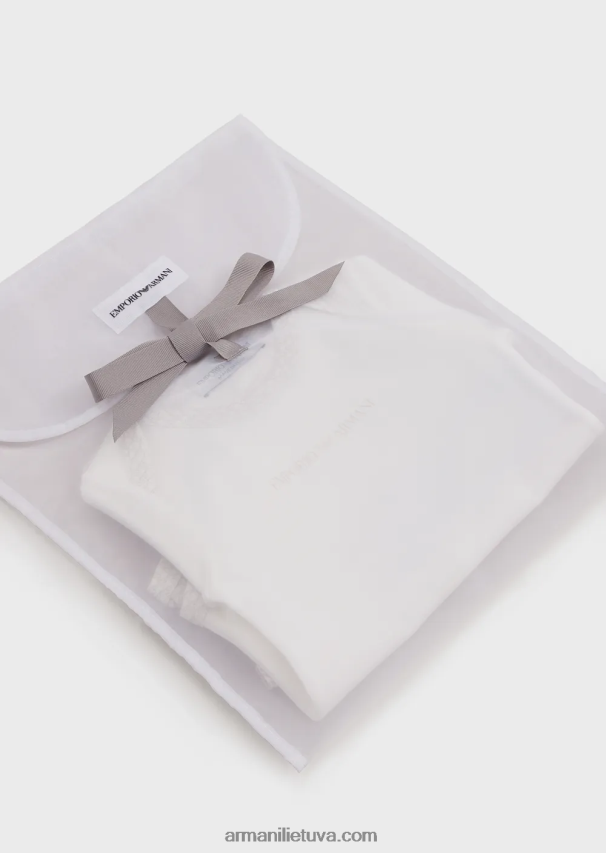 merginaArmani dovanų rinkinys iš dviejų kombinezonų su visapusišku op-art ereliu 02482X2635