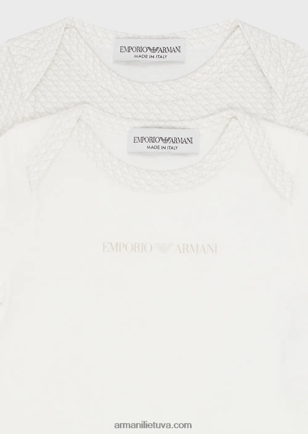 merginaArmani dovanų rinkinys iš dviejų kombinezonų su visapusišku op-art ereliu 02482X2636