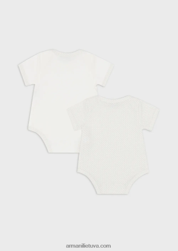 merginaArmani dovanų rinkinys iš dviejų kombinezonų su visapusišku op-art ereliu 02482X2636