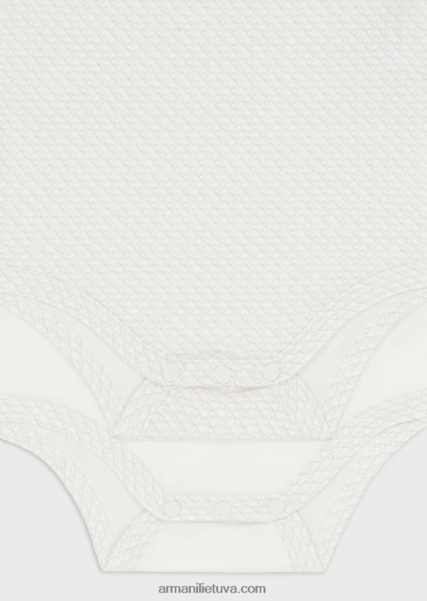 merginaArmani dovanų rinkinys iš dviejų kombinezonų su visapusišku op-art ereliu 02482X2636