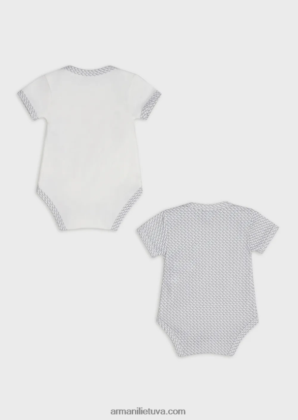 merginaArmani dovanų rinkinys iš dviejų kombinezonų su visapusišku op-art ereliu 02482X2638