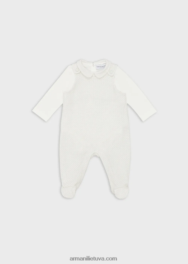 merginaArmani dovanų rinkinys, susidedantis iš op-art erelio marškinėlio ir bodžio 02482X2632