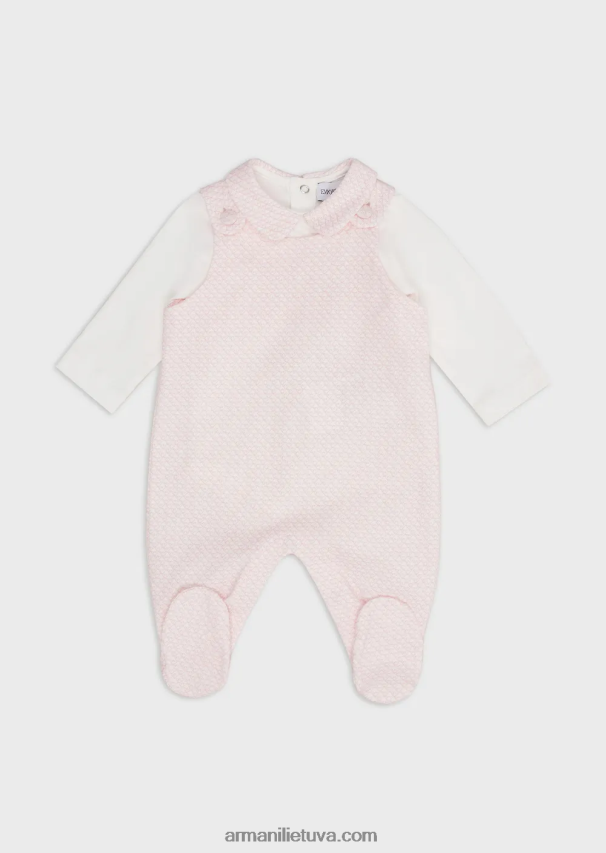 merginaArmani dovanų rinkinys, susidedantis iš op-art erelio marškinėlio ir bodžio 02482X2633