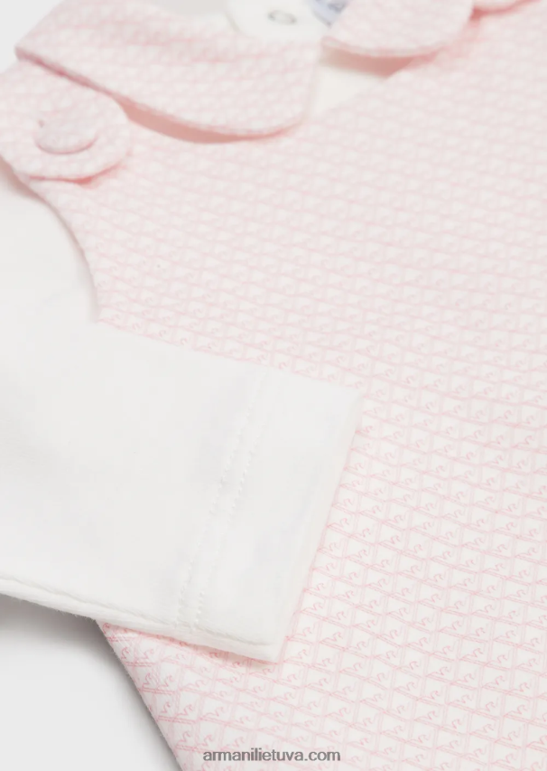 merginaArmani dovanų rinkinys, susidedantis iš op-art erelio marškinėlio ir bodžio 02482X2633