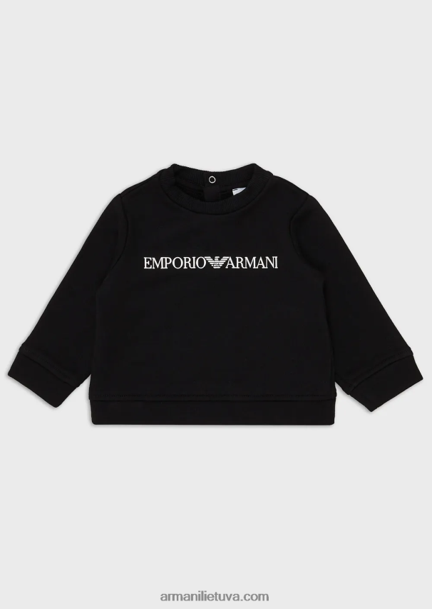 merginaArmani megztinis su modal-blend logotipu 02482X2651